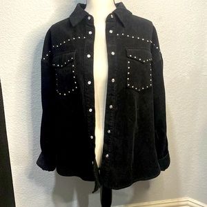 Forever 21- Black Stud Jacket